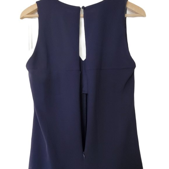 Nicole Miller Jumpsuit Crop Wide Leg Women Size 6 - Picture 5 of 6